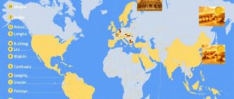 Крупнейшие золотодобывающие страны мира: кто держит золото в своих землях