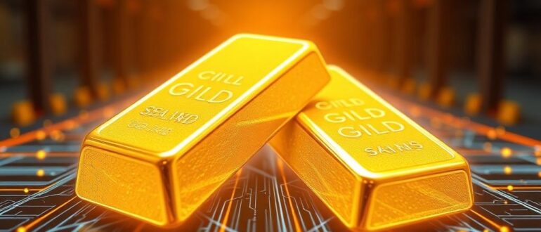 Цифровые двойники золотых слитков: применение в логистике