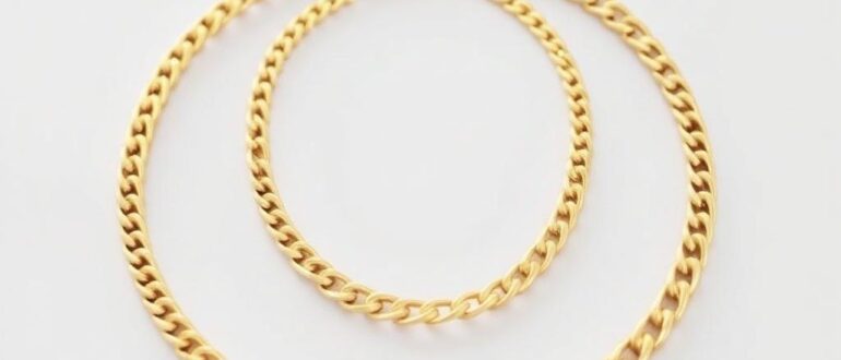 Цепи и браслеты из золота: как выбрать длину и толщину
