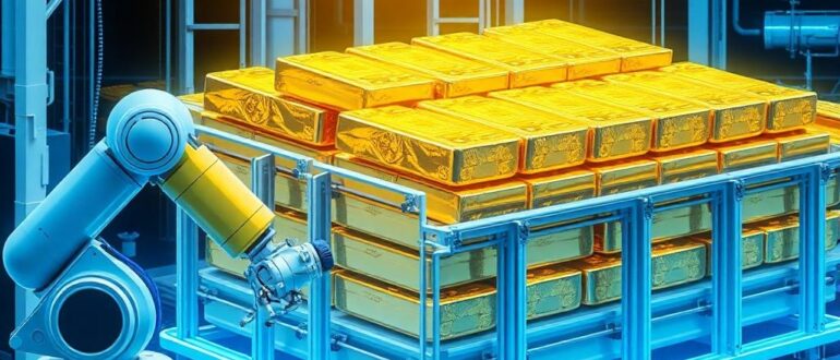 Роботизированные хранилища золота: преимущества и недостатки