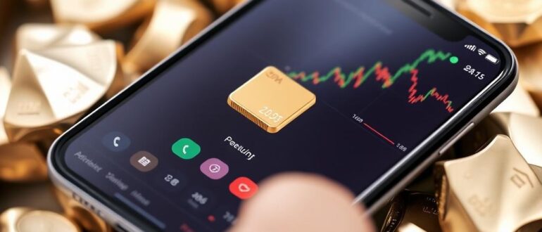 Мобильные приложения для отслеживания цен на драгметаллы: как не пропустить момент выгодной покупки