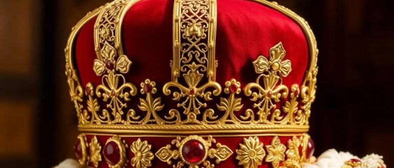 Королевские регалии с золотом: история артефактов