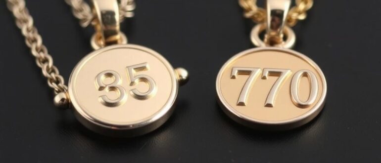 585 or 750: how to choose the right gold fineness for jewelry